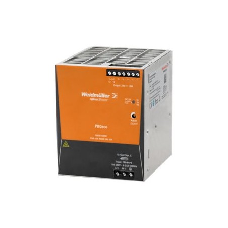 AXIS PS24 - Napájení (montovatelný na DIN kolejnici) - AC 100-240 V - 480 Watt - pro AXIS Q8641, Q8642, Q8685, Q8741, Q8742