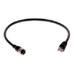 AXIS - Síťový kabel - M12 (F) do RJ-45 (M) - 50 cm - CAT 5e - IEEE 802.3af/IEEE 802.3at - venkovní - pro AXIS AXIS P3245