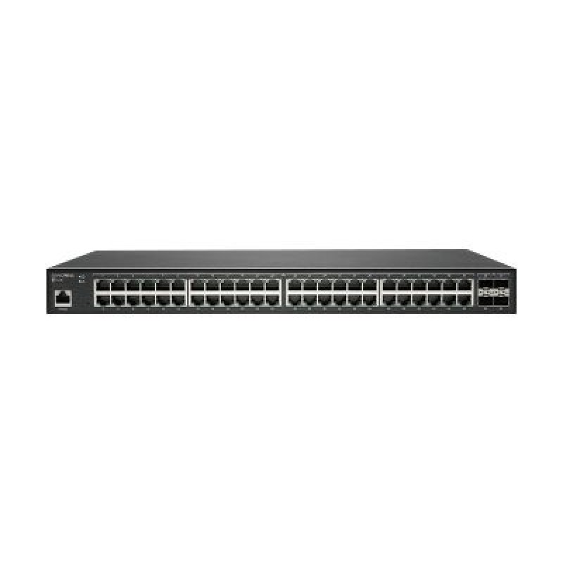 SonicWall Switch SWS14-48 - Přepínač - řízený - 48 x 10/100/1000 + 4 x 10 Gigabit SFP+ - Lze montovat do rozvaděče