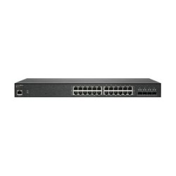 SonicWall Switch SWS14-24 - Přepínač - řízený - 24 x 10/100/1000 + 4 x 10 Gigabit SFP+ - Lze montovat do rozvaděče