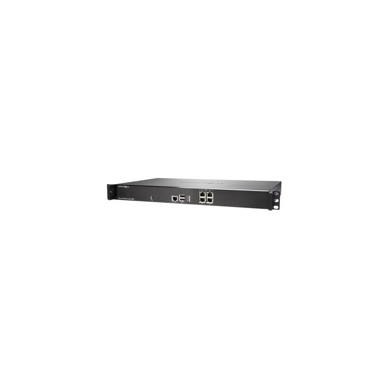 SonicWall Secure Mobile Access 410 - Bezpečnostní zařízení - s 3 roky podpora 24x7 - 1GbE - 1U - až 100 uživatelů - SonicWALL