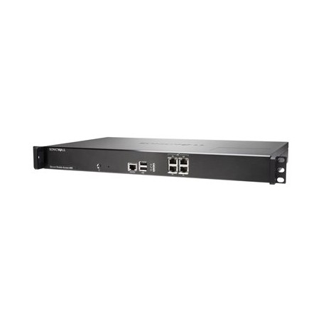 SonicWall Secure Mobile Access 410 - Bezpečnostní zařízení - s 3 roky podpora 24x7 - 1GbE - 1U - až 100 uživatelů - SonicWALL
