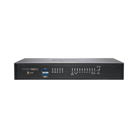 SonicWall TZ670 - Bezpečnostní zařízení - 10GbE - desktop