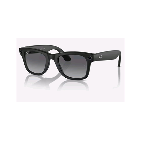 Meta Ray-Ban Wayfarer, AI brýle, Matte Black, Polarized Gradient Graphite Large size