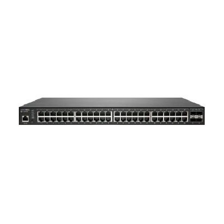 SonicWall Switch SWS14-48FPOE - Přepínač - řízený - 48 x 10/100/1000 (PoE+) + 4 x 10 Gigabit SFP+ - Lze montovat do rozvaděče