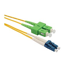 Patch kabel 9/125 LCupc/SCAPC SM OS1 1m duplex