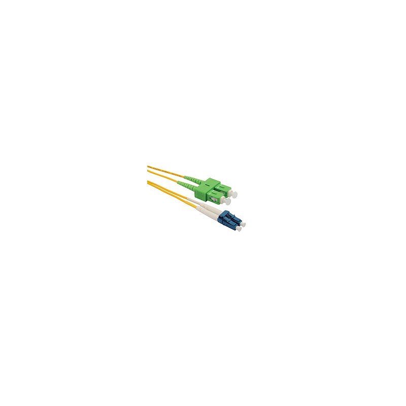 Patch kabel 9/125 LCupc/SCAPC SM OS1 1m duplex