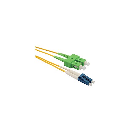 Patch kabel 9/125 LCupc/SCAPC SM OS1 1m duplex