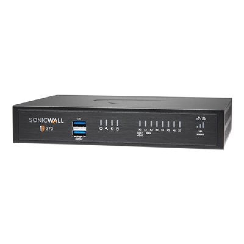 SonicWall TZ370 - High Availability - bezpečnostní zařízení - 1GbE - desktop