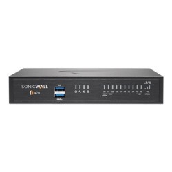 SonicWall TZ470 - Advanced Edition - bezpečnostní zařízení - s roční služba TotalSecure - 1GbE, 2.5GbE - desktop