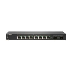 SonicWall Switch SWS12-8 - Přepínač - řízený - 8 x 10/100/1000 + 2 x gigabitů SFP - desktop - s 3 roky podpora 24x7