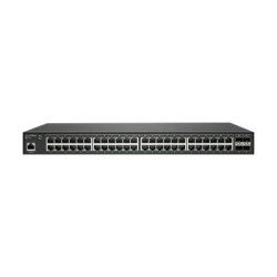 SonicWall Switch SWS14-48 - Přepínač - řízený - 48 x 10/100/1000 + 4 x 10 Gigabit SFP+ - Lze montovat do rozvaděče - s 3 roky