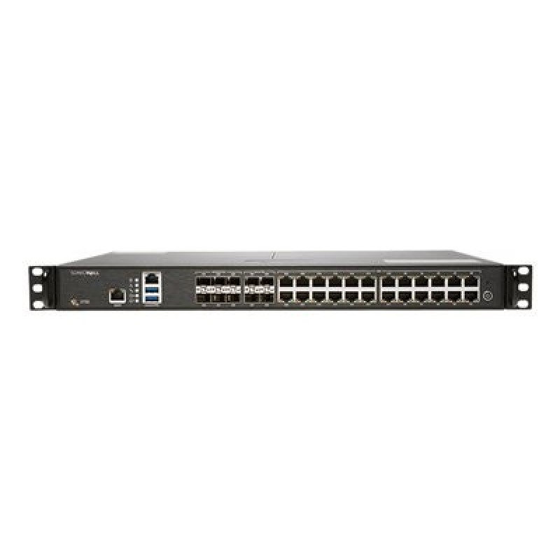 SonicWall NSa 3700 - Bezpečnostní zařízení - 10GbE, 5GbE - 1U - demo, NFR k upevnění na regál