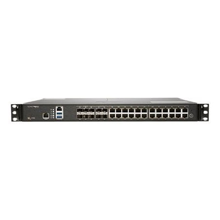 SonicWall NSa 3700 - Advanced Edition - bezpečnostní zařízení - s roční služba TotalSecure - 10GbE, 5GbE - 1U k upevnění na