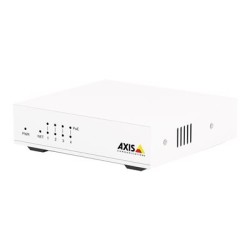 Axis D8004 - Přepínač - neřízený - 4 x 10/100 (PoE+) + 1 x 10/100 - desktop - PoE+ (60 W) - pro AXIS A1610-B, C1410, D3110
