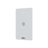 Axis TU1001-V - Mikrofon - robustní, pro vnitřní užívání - NCS S 9002-B