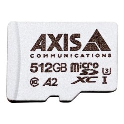 AXIS Surveillance - Paměťová karta flash (adaptér microSDXC na SD zahrnuto) - 512 GB - A2 / UHS-I U3 / Class10 - microSDXC