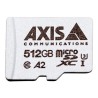 AXIS Surveillance - Paměťová karta flash (adaptér microSDXC na SD zahrnuto) - 512 GB - A2 / UHS-I U3 / Class10 - microSDXC