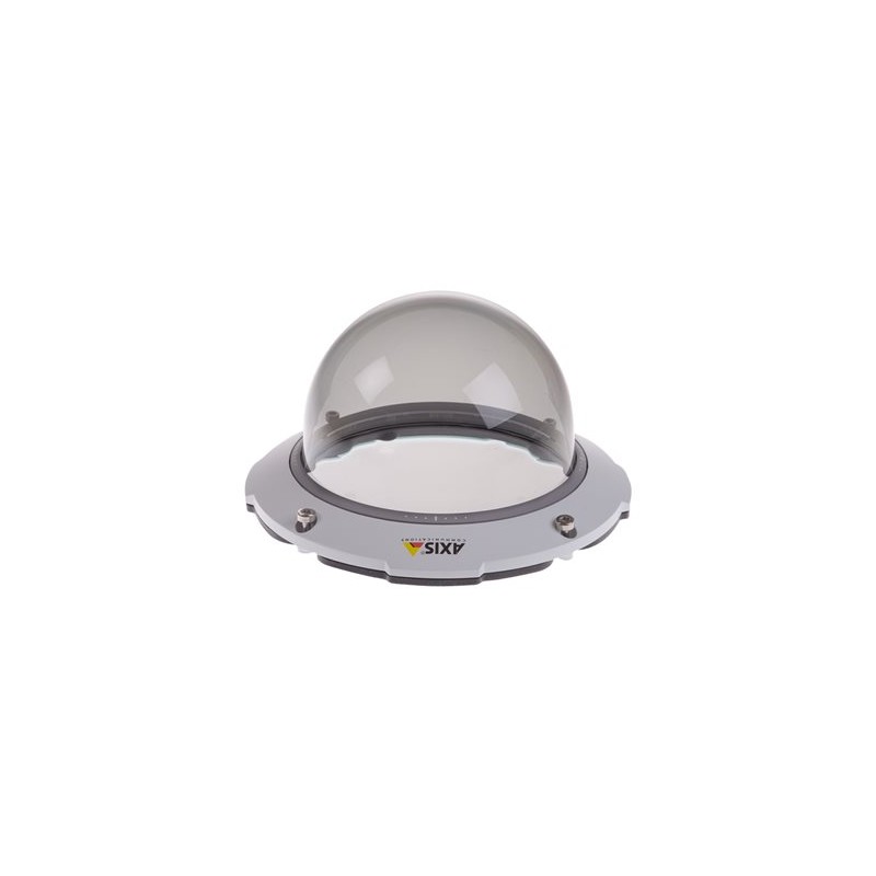 AXIS TQ6810 - Kopule kamery - tvrdý povrch - venkovní použití - smoked - pro AXIS Q6074-E 50 Hz, Q6074-E 60 Hz, Q6075-E 50 Hz