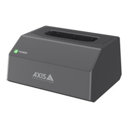 Axis W702 - Dobíjecí a synchronizační stanice - 9 Watt (konektor kamery na tělo) - černá NCS S 9000-N - Evropa - pro AXIS W110
