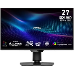 MSI LCD MAG 274UPDF E16M, 27", 3840x2160, Rapid VA, 0,5 ms, VESA 100x100, Black