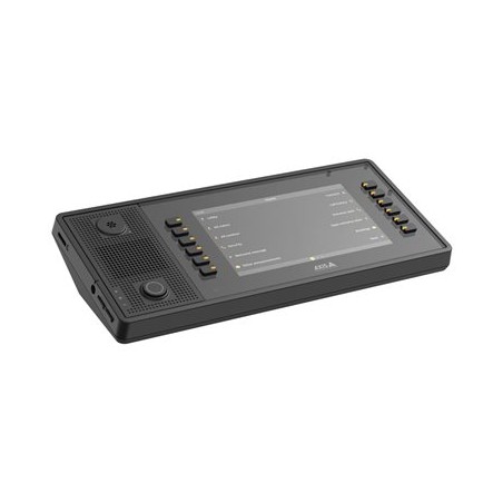 AXIS C6110 - Dispečerská konzole - SIP, RTP, SIP over TLS, SIPS - černá
