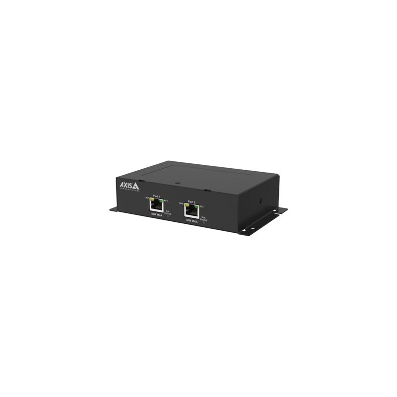 AXIS TU8010 - Síťový/napájecí extender - 1GbE - 10/100/1000Base-T - RJ-45 / RJ-45 - až 100 m - pro AXIS P1385-E