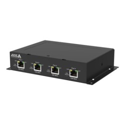 AXIS TU8011 - Síťový/napájecí extender - 1GbE - 10/100/1000Base-T - RJ-45 / RJ-45 - až 100 m - pro AXIS P1385-E M55 Series