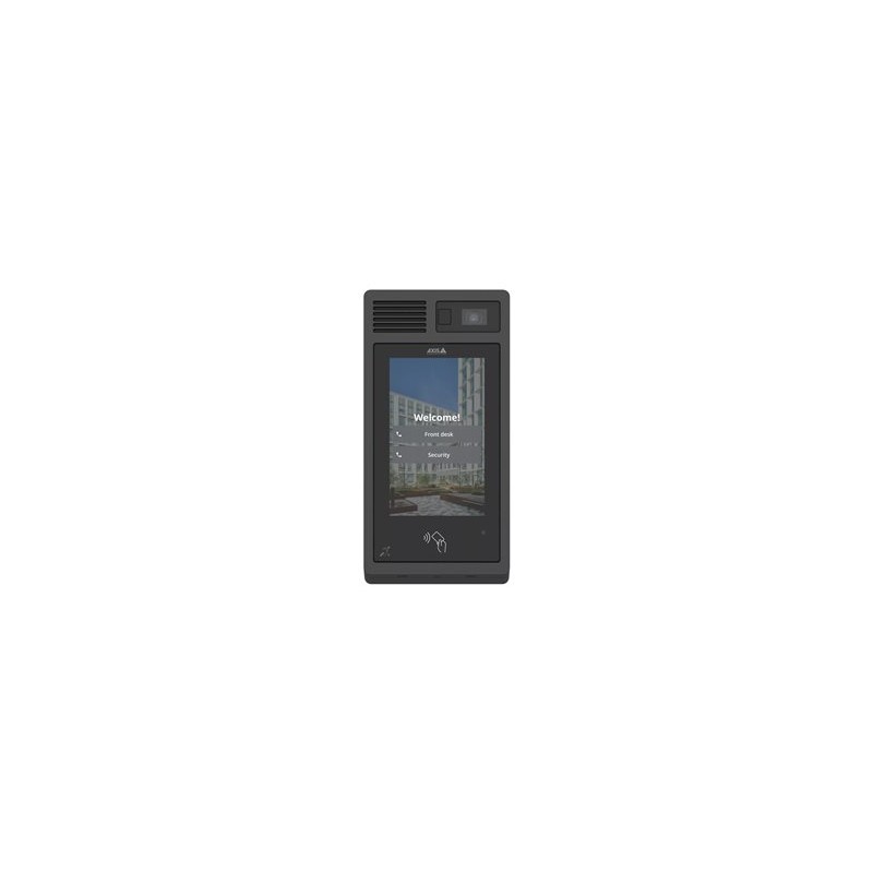 Axis I8307-VE - IP interkomová stanice - s fotoaparátem - kabelové - 10/100 Ethernet - cerná NCS S 9000-N