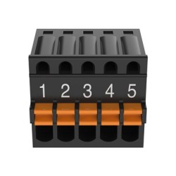 AXIS TU6008 - Serial connector - terminál s 5 piny (balení 10) - pro AXIS F9111 Main Unit