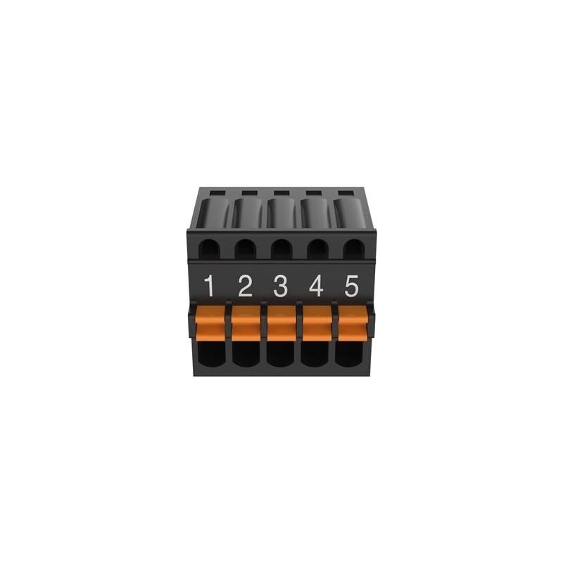 AXIS TU6008 - Serial connector - terminál s 5 piny (balení 10) - pro AXIS F9111 Main Unit