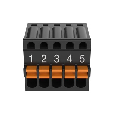 AXIS TU6008 - Serial connector - terminál s 5 piny (balení 10) - pro AXIS F9111 Main Unit