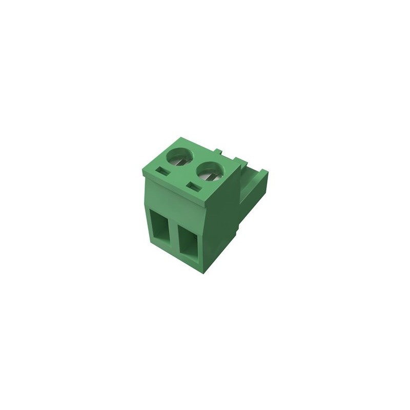 Axis TU6013 - Konektor terminálního bloku - svorkovnice se 2 piny s piny (male) - rozteč 5,08 mm (balení 5)