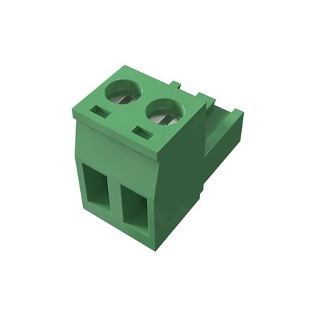 Axis TU6013 - Konektor terminálního bloku - svorkovnice se 2 piny s piny (male) - rozteč 5,08 mm (balení 5)