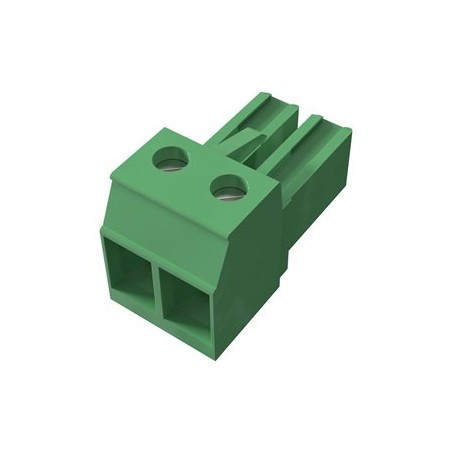 Axis TU6012 - Konektor terminálního bloku - svorkovnice se 2 piny s piny (male) - rozteč 7,62 mm (balení 5)