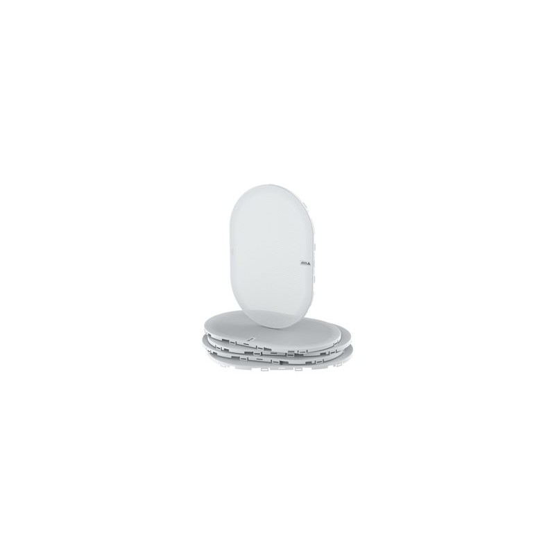 AXIS TC1706 - Přední kryt pro reproduktor - bílá (balení 5) - pro Axis C1111-E