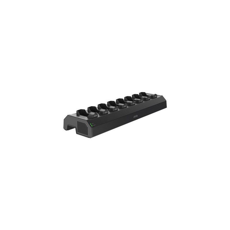 Axis W701 Mk II - Dobíjecí a synchronizační stanice - 120 Watt - 8 výstupní konektory (konektor kamery na tělo) - černá NCS S