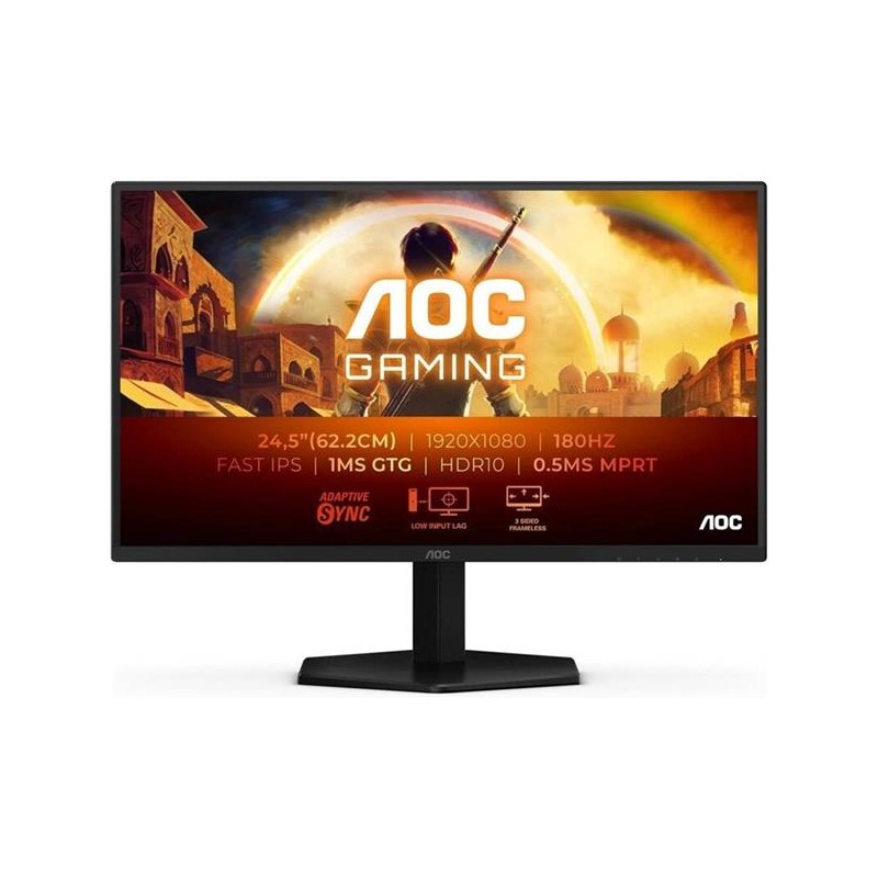 AOC MT VA LCD WLED 24,5" 25G42E - 1920x1080,IPS,180Hz,HDMI,DP