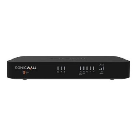 SonicWall TZ80 - Bezpecnostní zarízení - s 3 roky TotalSecure Advanced Edition - 5 porty - 1GbE - desktop