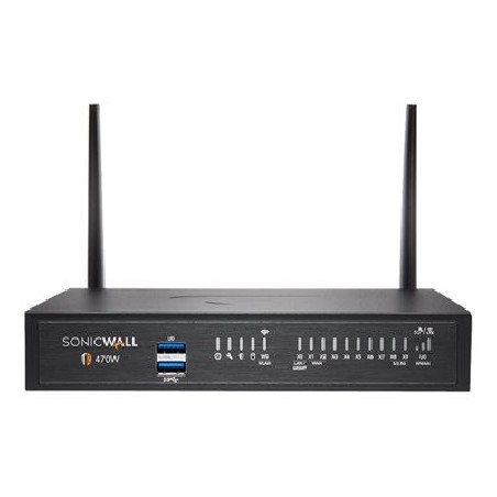 SonicWall TZ Series (Gen 7) TZ470W - Bezpecnostní zarízení - 1GbE, 2.5GbE - Wi-Fi 5 - 2.4 GHz, 5 GHz - SonicWall Promotional