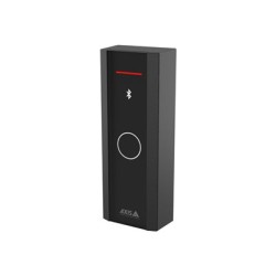 Axis A4612 - Ovladač přístupu - čtecí zařízení Bluetooth pro síť - Bluetooth 5.0 LE - 13.56 MHz - Gigabit Ethernet - černá