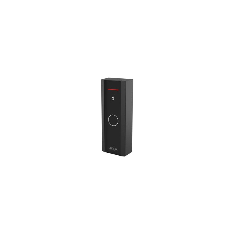 Axis A4612 - Ovladač přístupu - čtecí zařízení Bluetooth pro síť - Bluetooth 5.0 LE - 13.56 MHz - Gigabit Ethernet - černá