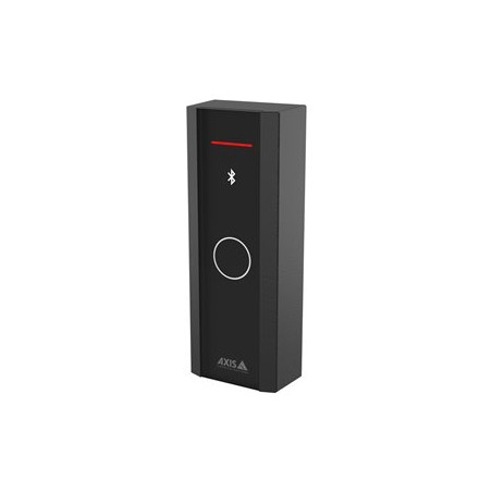 Axis A4612 - Ovladač přístupu - čtecí zařízení Bluetooth pro síť - Bluetooth 5.0 LE - 13.56 MHz - Gigabit Ethernet - černá