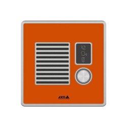 Axis I7010-VE - IP interkomová stanice - kabelové - 10/100/1000 Ethernet - oranžová, RAL 2004 - kompatibilní s TAA