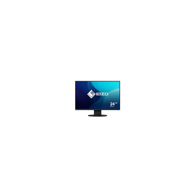 EIZO MT 24" EV2410R-BK FlexScan, IPS, 1920x1200, 350nit, 1300:1, 5ms, DisplayPort, HDMI, DVI-D, D-sub, USB, Repro, Černý