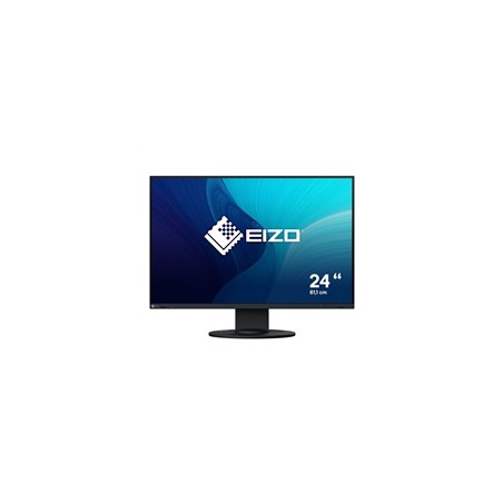 EIZO MT 24" EV2410R-BK FlexScan, IPS, 1920x1200, 350nit, 1300:1, 5ms, DisplayPort, HDMI, DVI-D, D-sub, USB, Repro, Černý