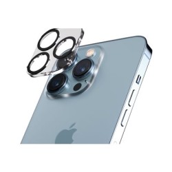 PanzerGlass PicturePerfect - Chránic na objektiv pro mobilní telefon - kompatibilní s pouzdrem - barva rámu cerná - pro Apple