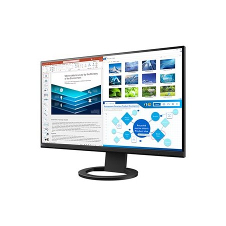EIZO MT 27" EV2720S-BK FlexScan, IPS, 2560x1440, 350nit, 1500:1, 5ms, USB-C, DisplayPort, HDMI, USB, Repro, Černý