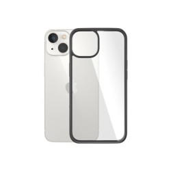 PanzerGlass HardCase - Black Edition - zadní kryt pro mobilní telefon - tvrzené sklo, 100% recyklovaný plast - cerná, pruhledná