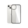 PanzerGlass HardCase - Black Edition - zadní kryt pro mobilní telefon - tvrzené sklo, 100% recyklovaný plast - cerná, pruhledná
